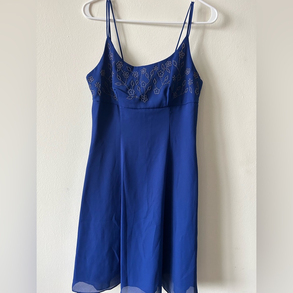 Blue Cocktail Dress